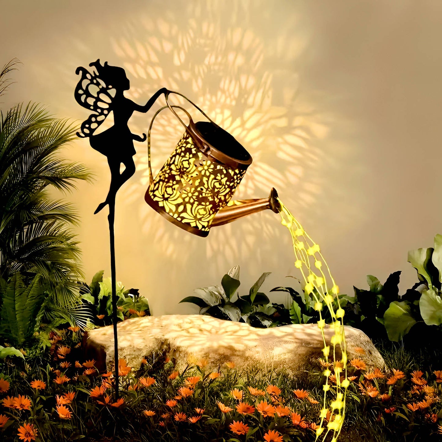 Garden String Fairy Lights Lantern - Halri
