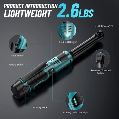 Powerful Cordless Ratchet Wrench