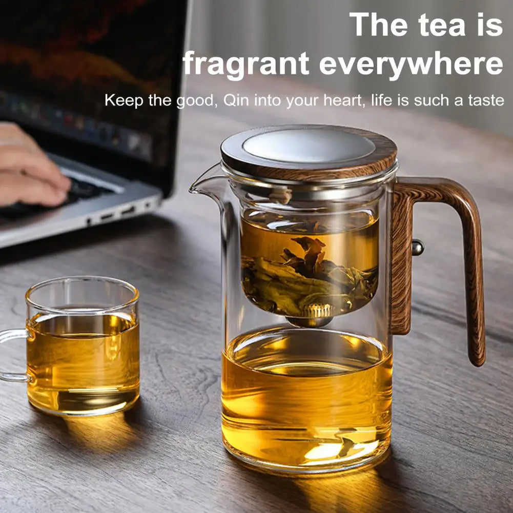 Clear Infuser Glass Tea Pot