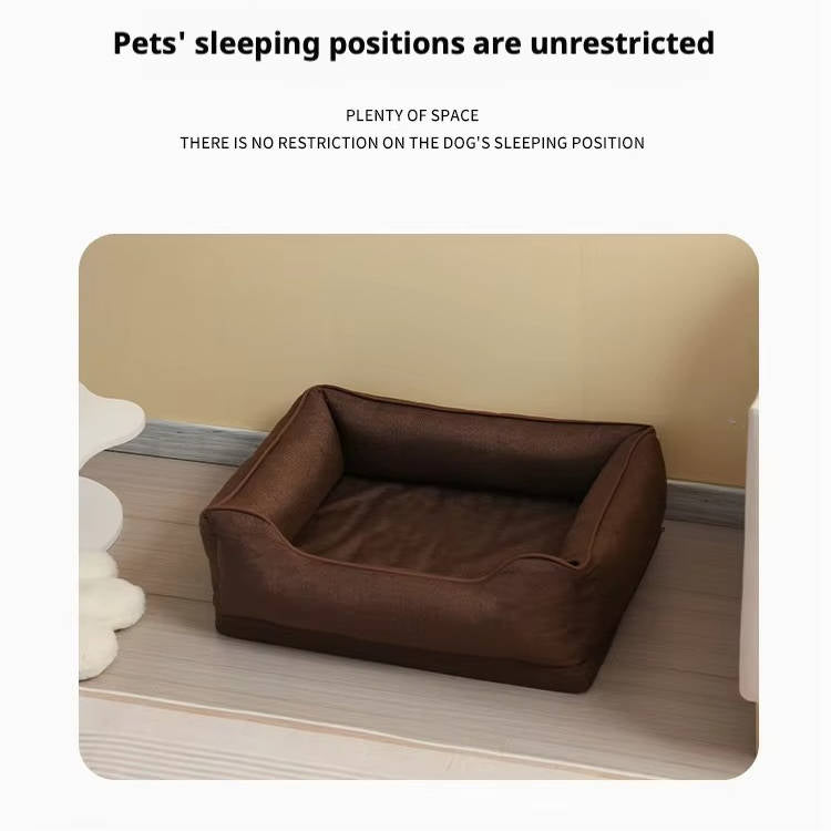 Comfortable Non Slip Pet Car Back Seat Bed