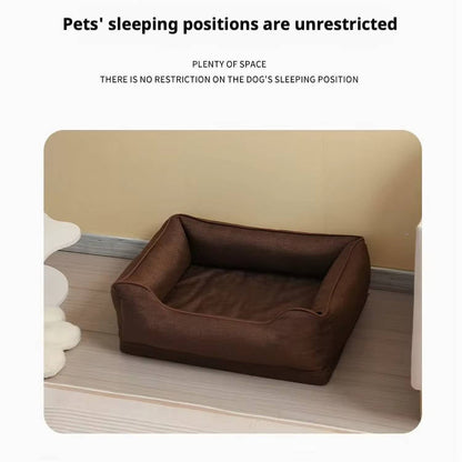 Comfortable Non Slip Pet Car Back Seat Bed