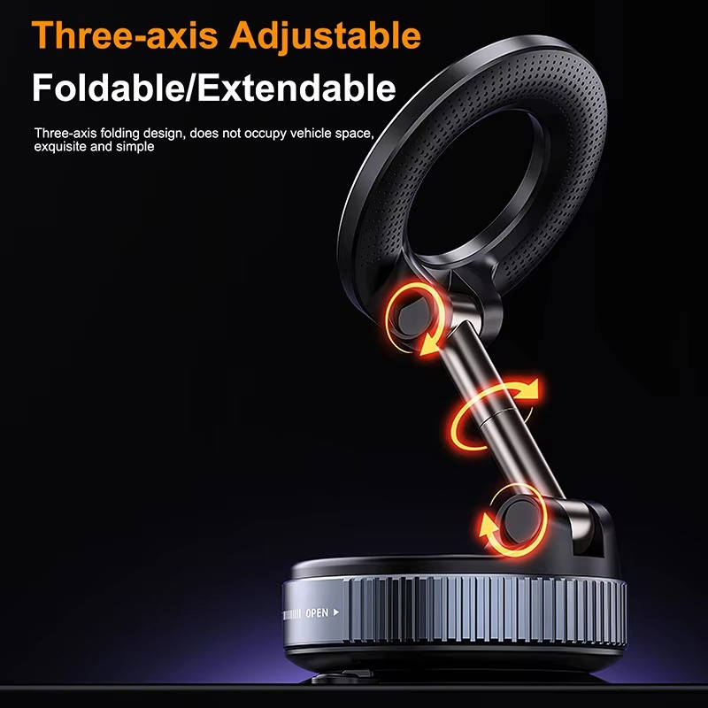 Flexible Rotating Magnetic Phone Mount