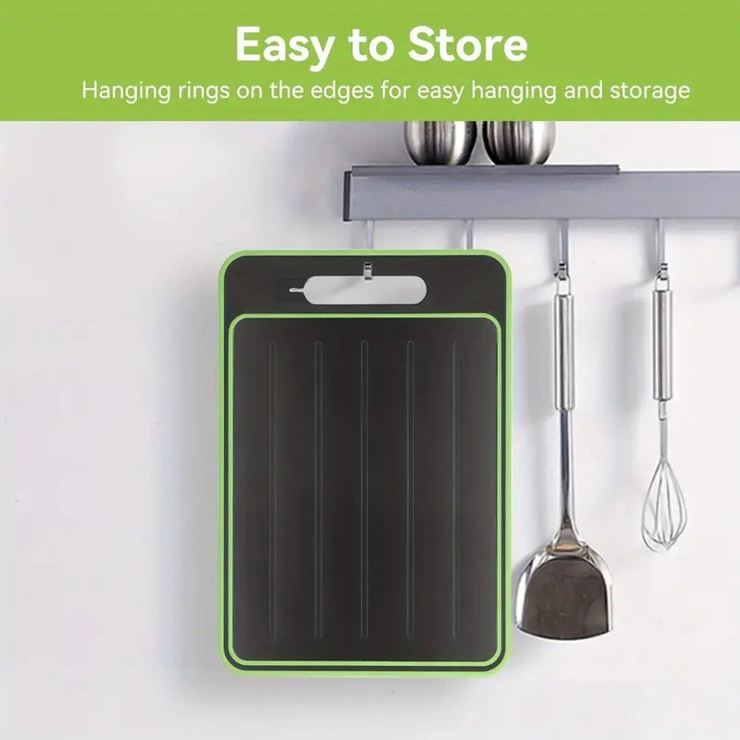 Multi Functional Kitchen Cutting Board Tray
