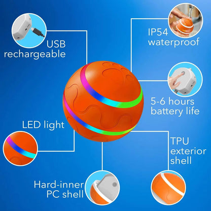 Fun Rubber Dog Play Ball