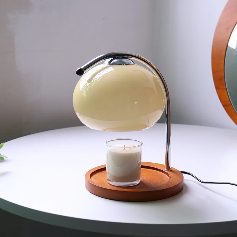 Vintage Style Candle Holder Lamp