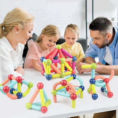 Colorful Magnetic Blocks Educational Toy Set - Halri