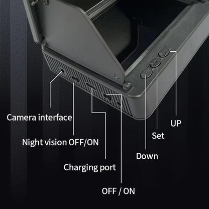 Compact Fishing Camera System with 4.3 LCD Display