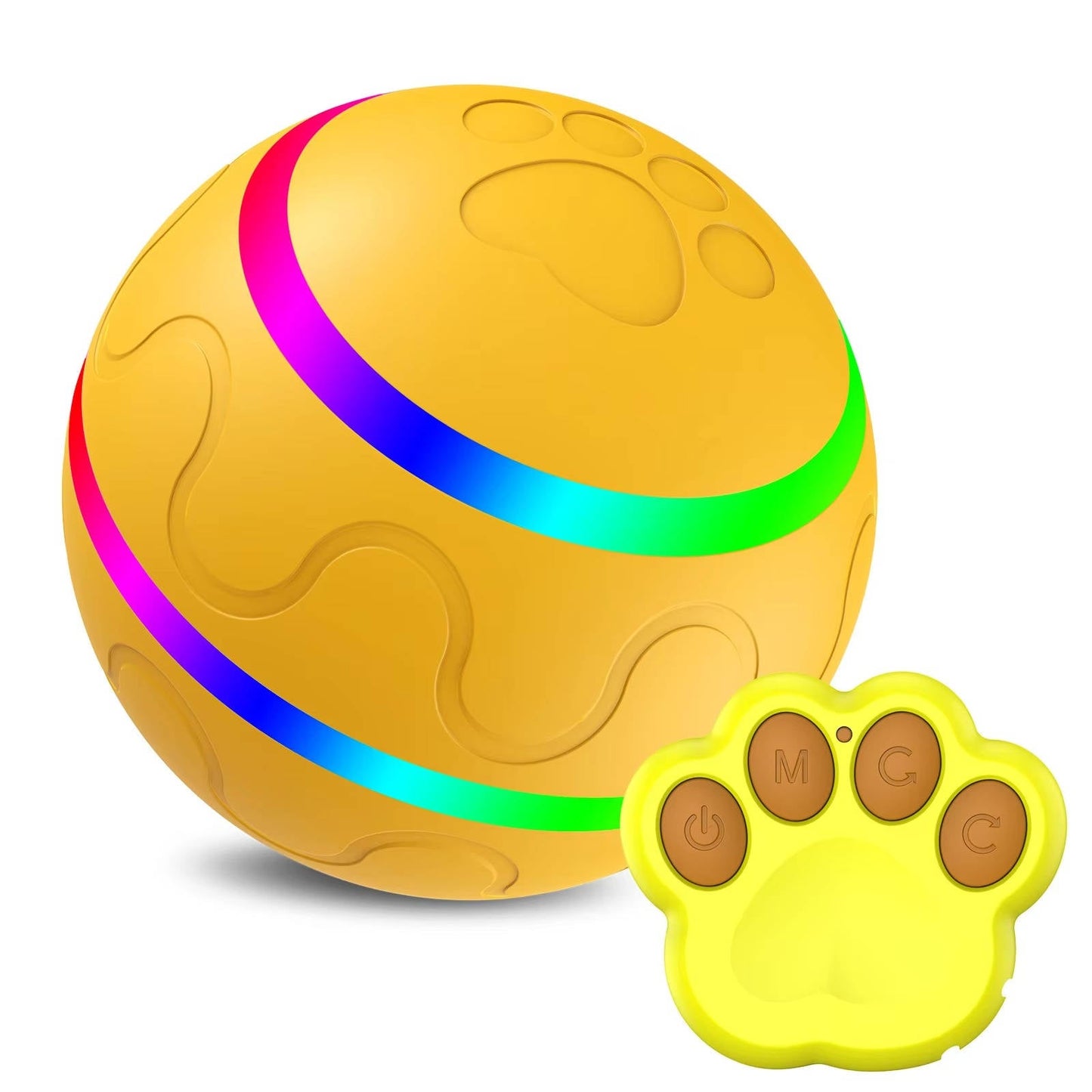 Fun Rubber Dog Play Ball