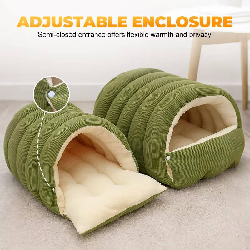 Detachable and Machine Washable Cozy Cat House
