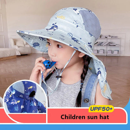 Kids UV Protection Sun Hat with Adjustable Strap
