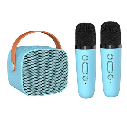 Portable Karaoke System with 2 Microphones