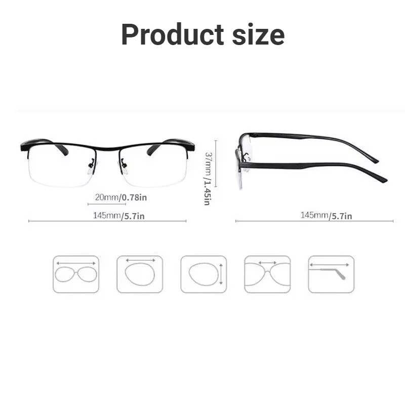 Prescription Progressive Reading Glasses - Multi Focus Eyewear