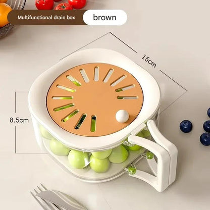 Easy Clean Fresh Fruit Strainer Basket