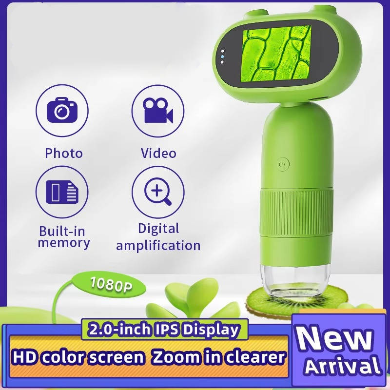 Portable Childrens Handheld Microscope
