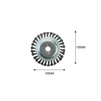 Durable Round Edge Lawn Trimmer with Replacement Blades