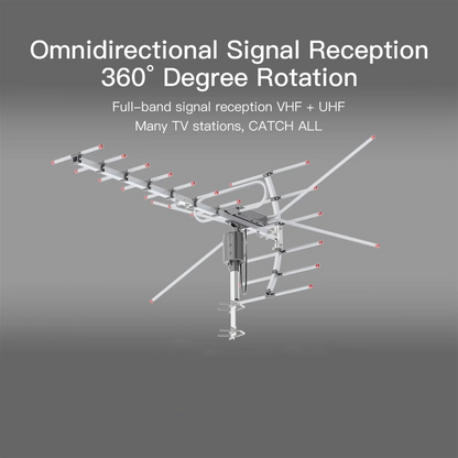 Long Range Outdoor HDTV Antenna Free Local Channels