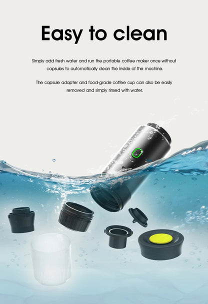 Compact Travel Coffee Espresso Brewer