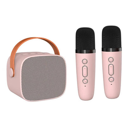 Portable Karaoke System with 2 Microphones