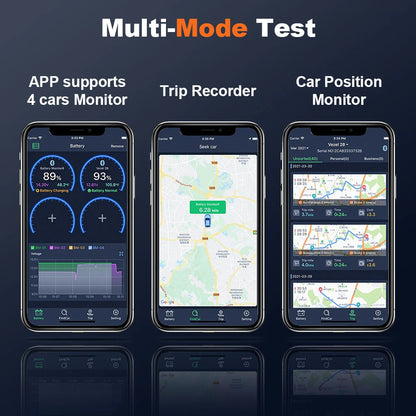 Wireless Car Battery Checker with Bluetooth