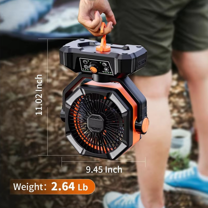 Compact Outdoor Battery Fan