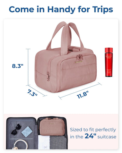 Spacious Portable Travel Toiletry Kit