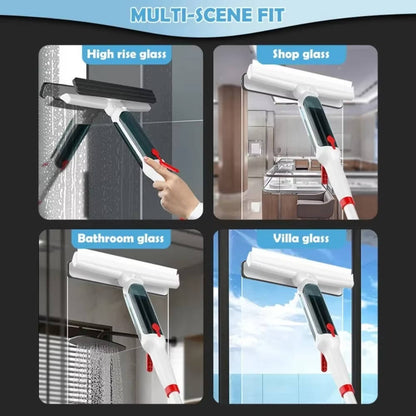 Extended Reach Adjustable Window Cleaning Tool