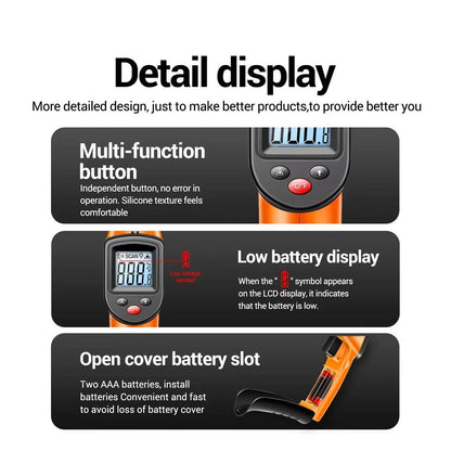 Accurate Digital Non Contact Thermometer Gun