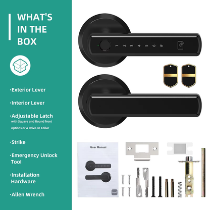 Touchless Digital Door Lock With Knob
