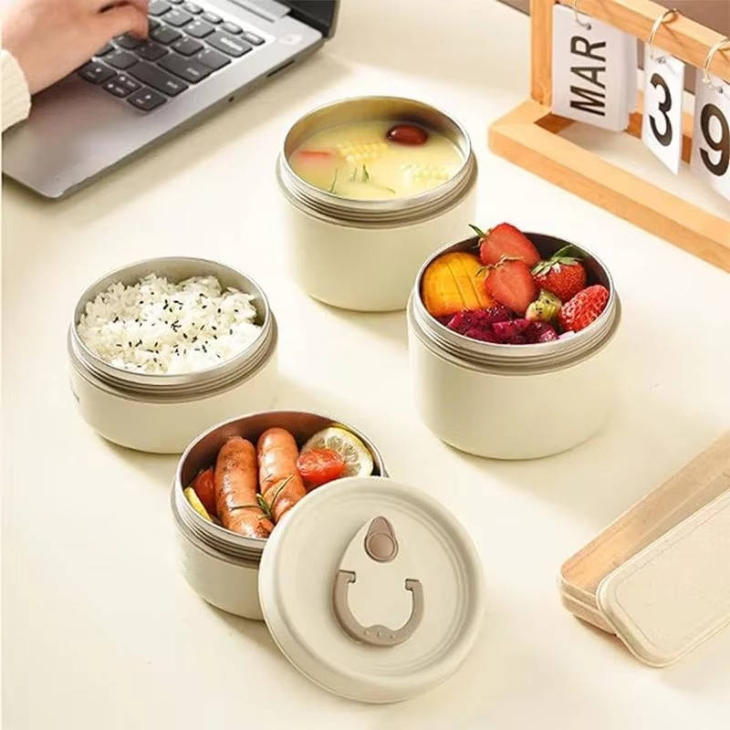 Insulated Stainless Steel Lunch Box Food Container Set
