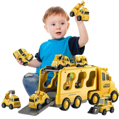Fun Toy Truck Set with Lights and Sounds - Halri