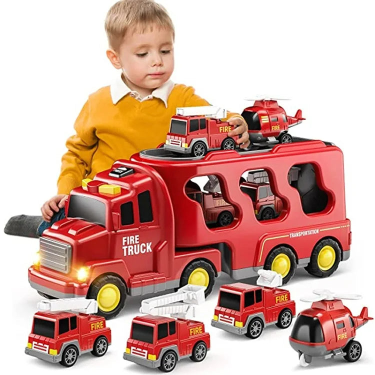 Fun Toy Truck Set with Lights and Sounds