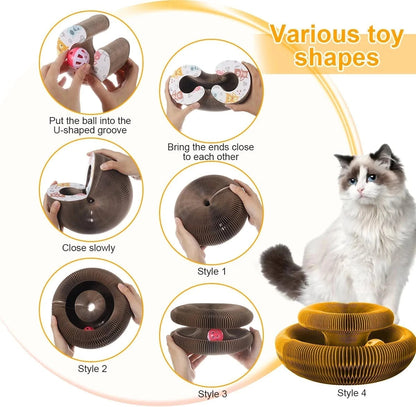 Fun Interactive Cat Scratch Pad