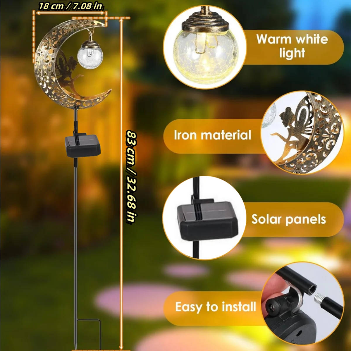 Sunny Yard Patio Lighting Decor