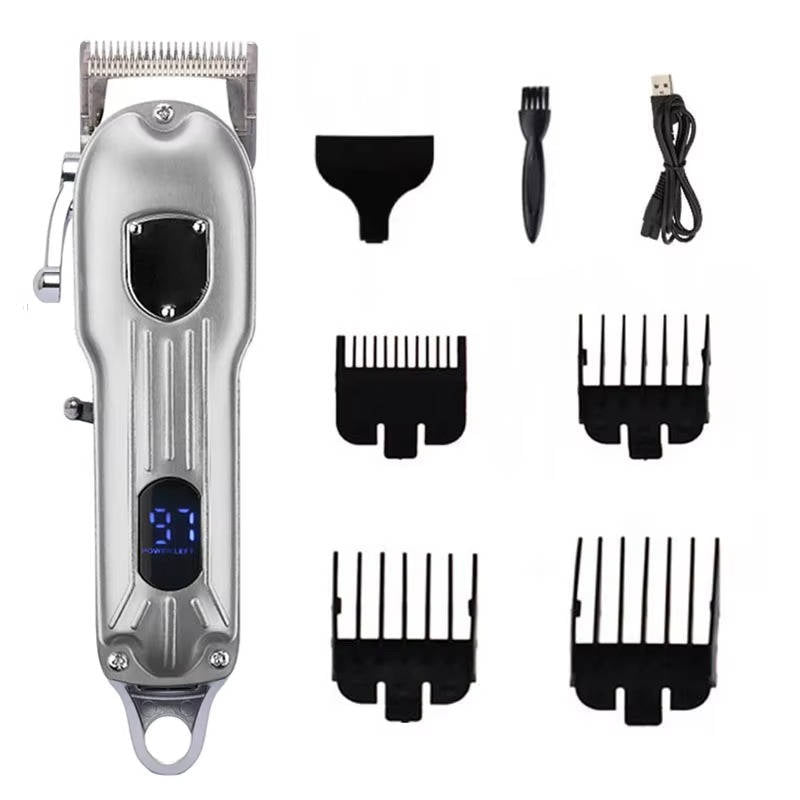 Heavy Duty Pet Grooming Trimmer Rechargeable Metal - Halri