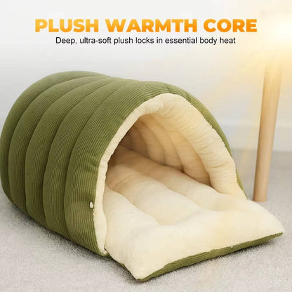 Detachable and Machine Washable Cozy Cat House