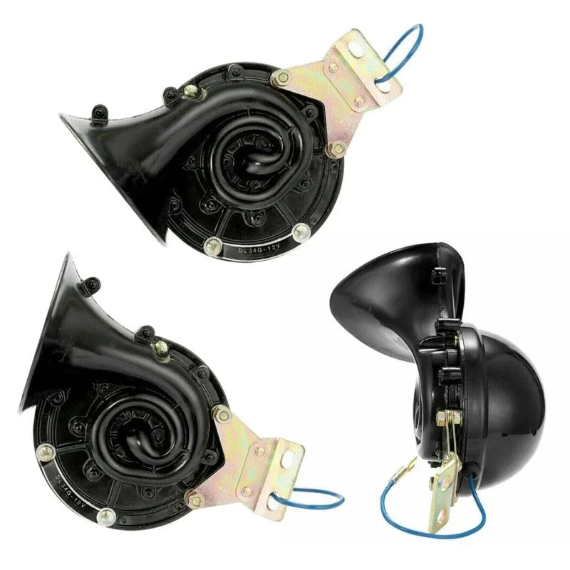 Loud 12V Universal Car Air Horn Kit - Halri