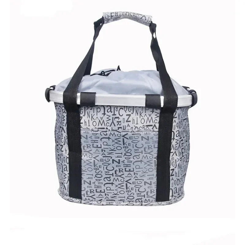 Collapsible Bike Front Basket for Dogs and Gear 5kg
