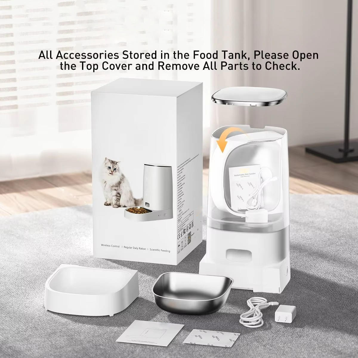Easy Auto Pet Food Dispenser