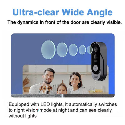 Wireless WiFi Video Doorbell with HD Camera