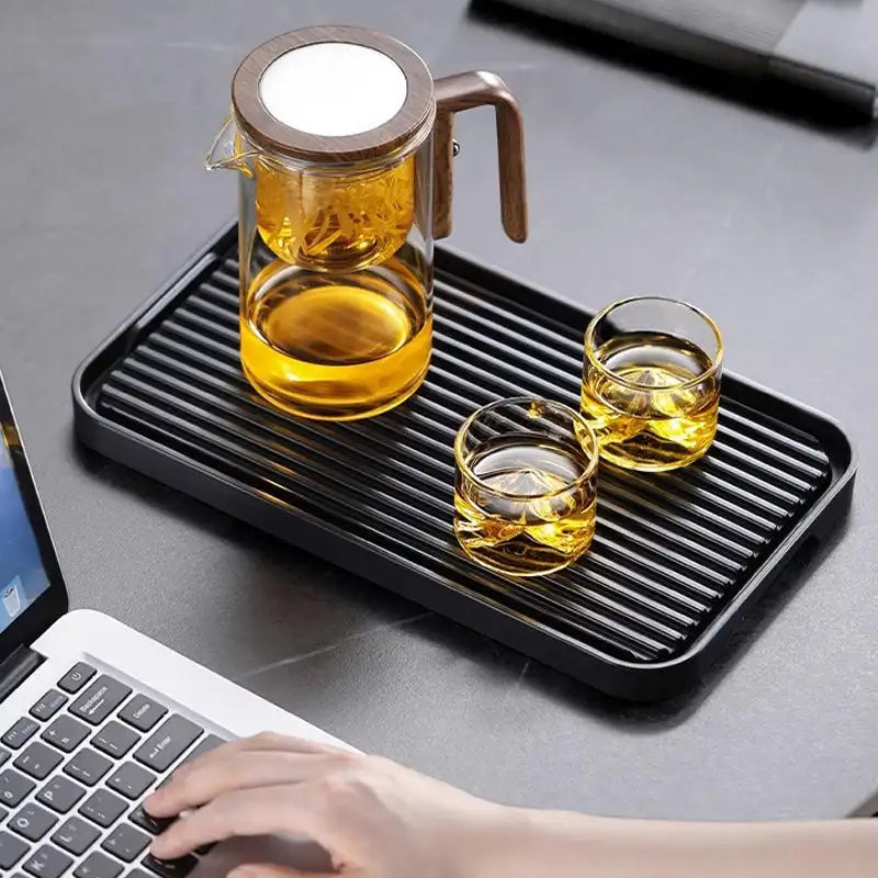 Clear Infuser Glass Tea Pot
