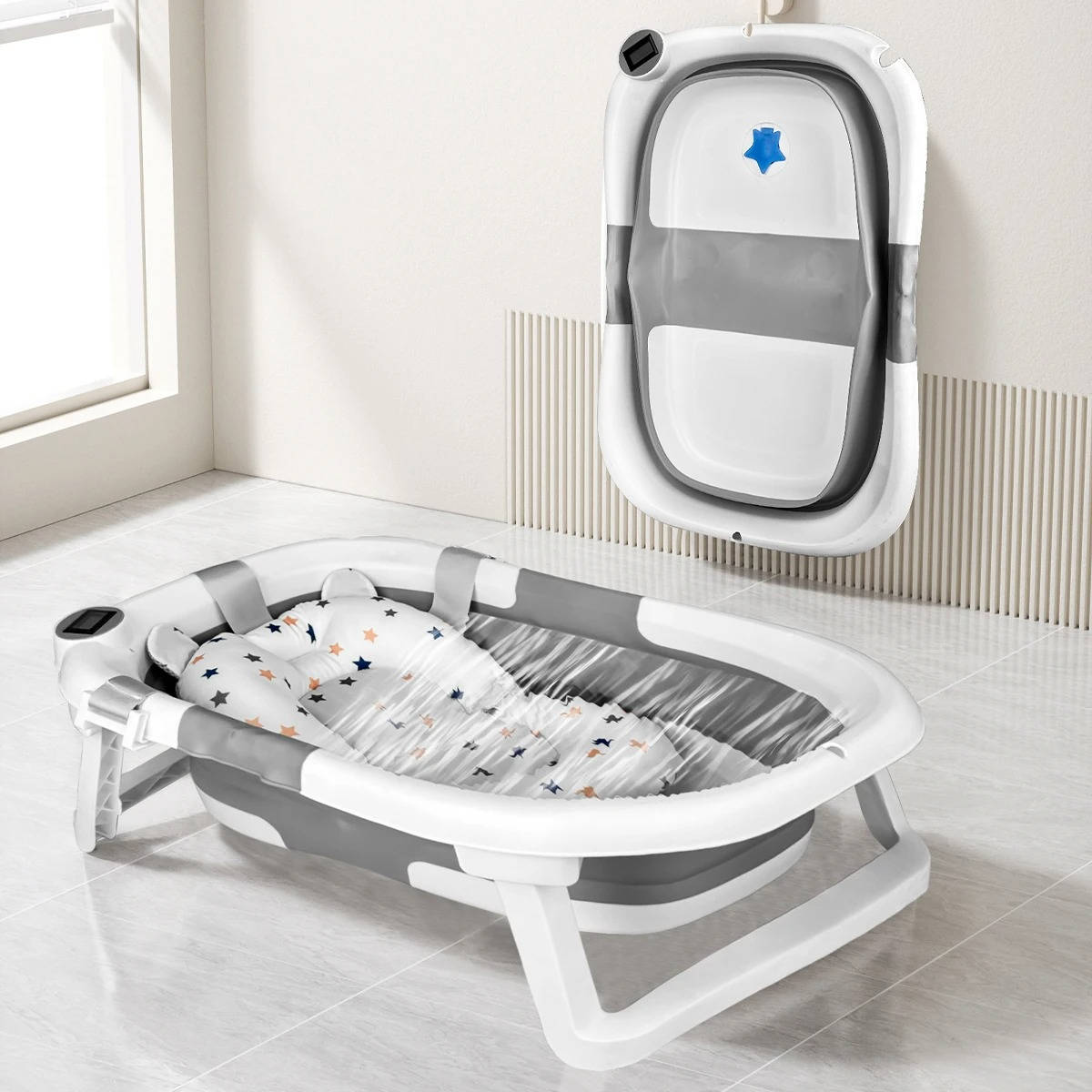 Portable Baby Bath Support Tub