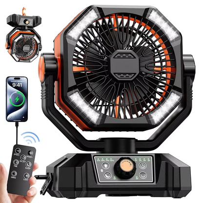 Compact Outdoor Battery Fan - Halri