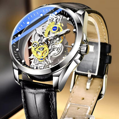 Trendy Men's Quartz Stainless Steel Automatic Watch