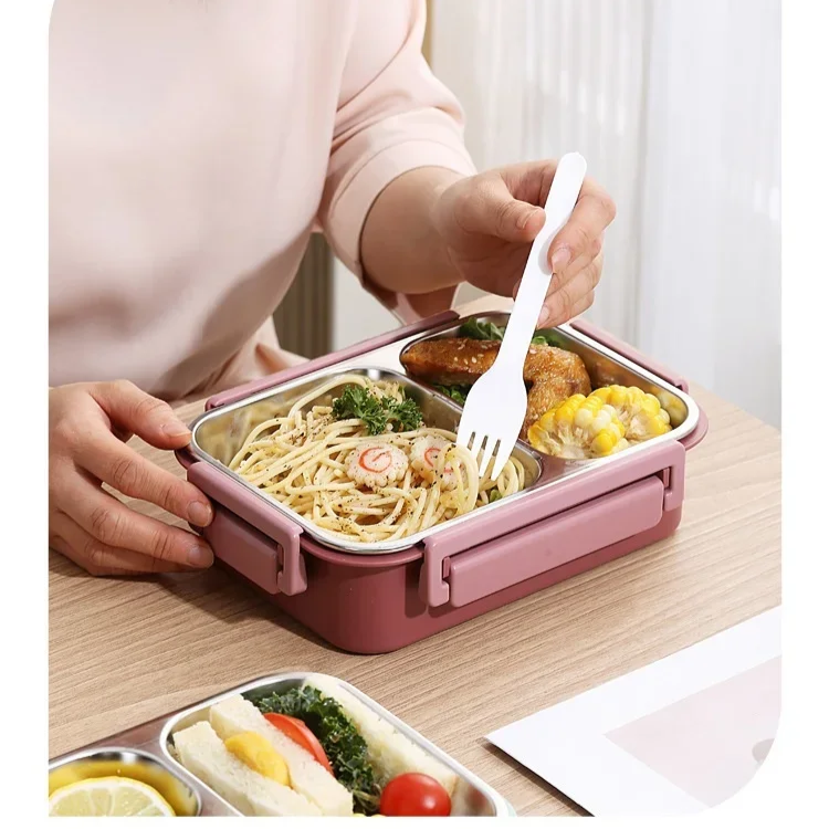 Insulated Lunch Box Spill-Proof Food Container
