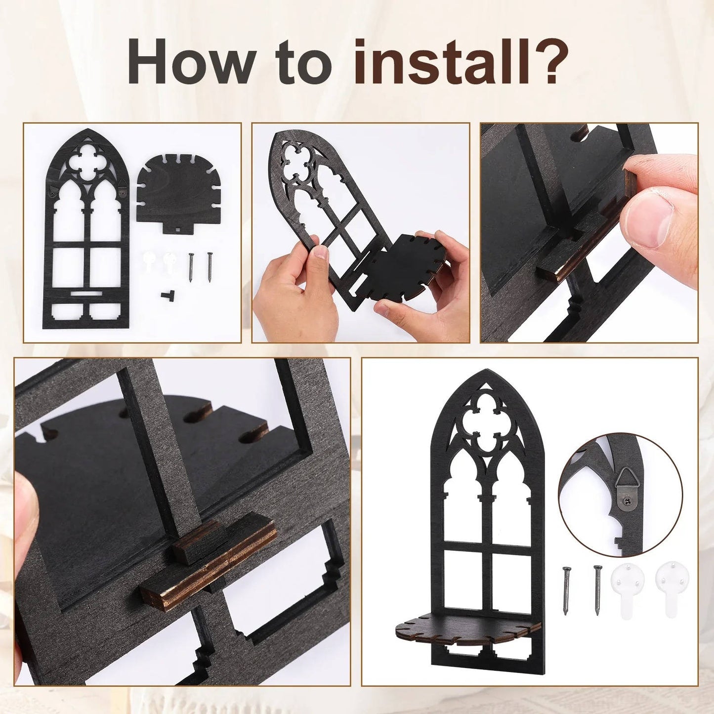 Dark Wall Art 3 Piece Set