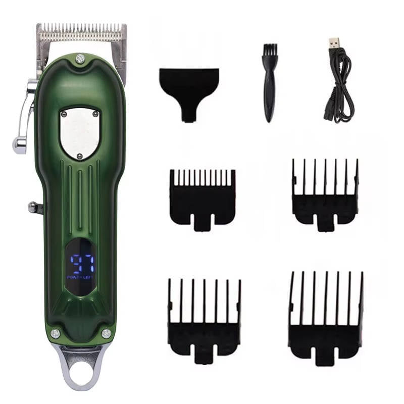 Heavy Duty Pet Grooming Trimmer Rechargeable Metal