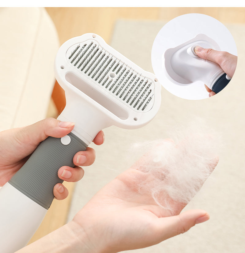 Pet Grooming Dryer and Brush Combo