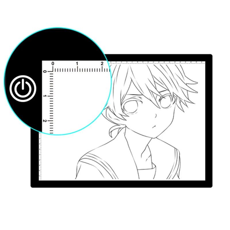 Bright LED Art Light Box for Drawing and Tracing