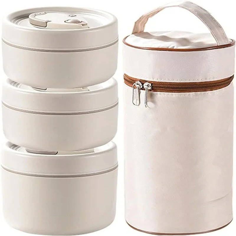 Insulated Stainless Steel Lunch Box Food Container Set