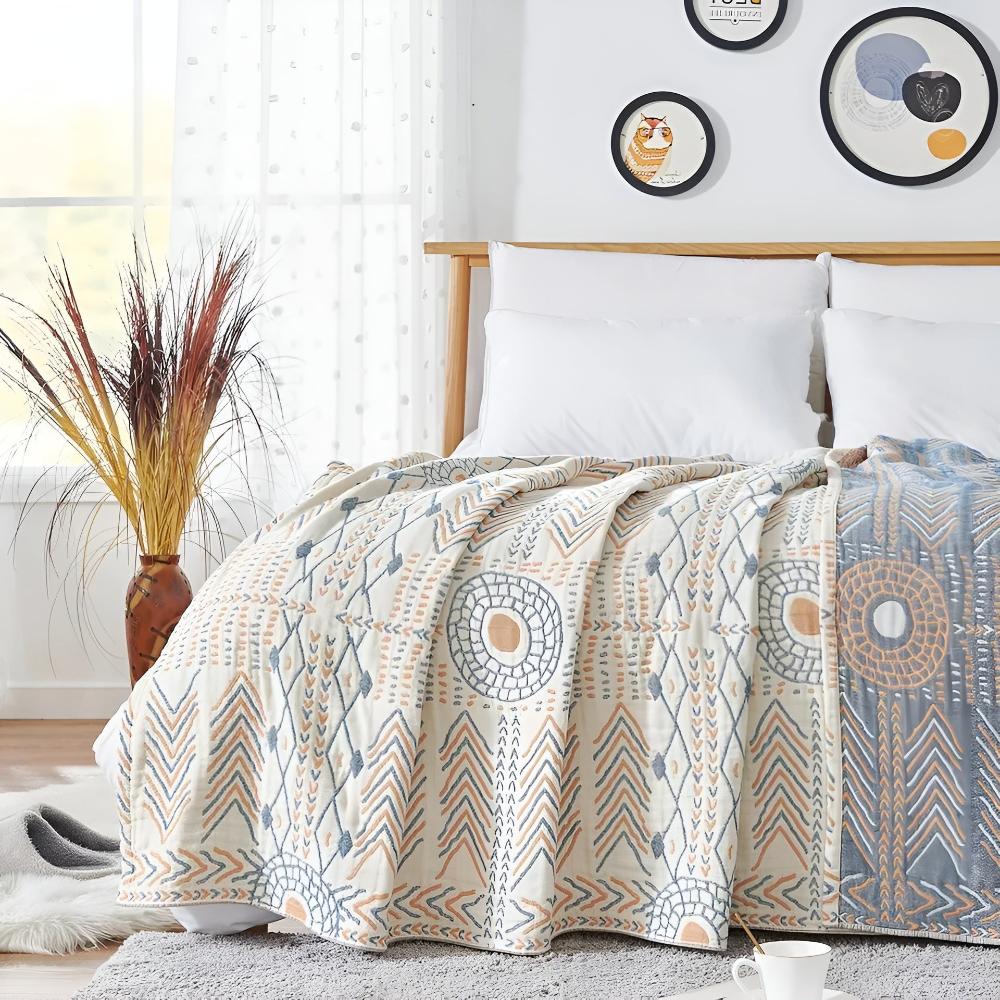 Plush Reversible Soft Throw Blanket - Halri